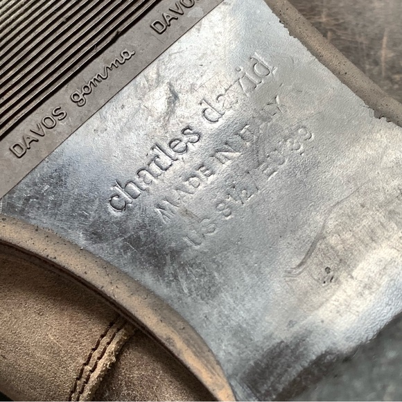 l e a t h e r :: Distressed Tall Leather Riding Boots - Picture 13 of 16